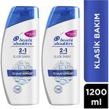 Head & Shoulders 2'si 1 Arada Klasik Bakım 2x600 ml Şampuan