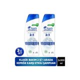 Head & Shoulders 2'si 1 Arada Klasik Bakım Kepek Karşıtı Şampuan 300ml x 2 Adet
