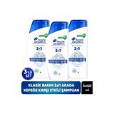 Head & Shoulders 2'si 1 Arada Klasik Bakım Kepek Karşıtı Şampuan 625ml x 3 Adet