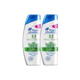 Head & Shoulders 2'si 1 Arada Mentol Ferahlığı 2x400 ml Şampuan