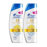 Head & Shoulders 350 ml. Şampuan 2-1 Limon Ferahlığı 72 Saat Kepeksiz X 2 Adet