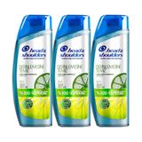 Head & Shoulders 3x300 ml Derinlemesine Temizlik Yağlanma Kontrolü Limon Şampuan