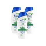 Head & Shoulders 3x625 ml Mentol Ferahlığı 2 in 1 Şampuan