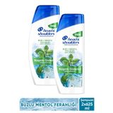 Head & Shoulders Buzlu Mentol Ferahlığı Kaşıntı Giderici ve Serinlik Hissi Şampuan 625 ml x 2
