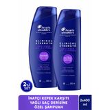 Head & Shoulders Clinical Strength Advanced Oil Control Yağ Dengeleyici Şampuan 400 ml x2 Adet
