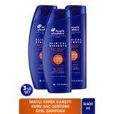 Head & Shoulders Clinical Strength Dry Scalp Rescue Kuru Saç Derisine Özel Şampuan 400 ml x3 Adet