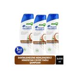 Head & Shoulders Derinlemesine Nemlendirici Kepek Karşıtı Hindistan Cevizi Yağlı Şampuan 330 ml x 3 Adet