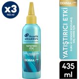 Head & Shoulders Dermaxpro Yatıştırıcı Aloe İçeren Kepek Karşıtı 3x145 ml Saç Derisi Balsamı