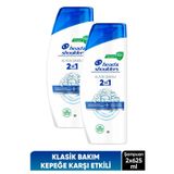 Head & Shoulders Klasik Bakım 2'si 1 Arada Kepek Karşıtı Şampuan 625 ml x 2 Adet