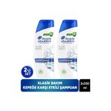 Head & Shoulders Klasik Bakım Kepek Karşıtı Günlük Kullanım 330ML Şampuan x 2 Adet
