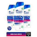 Head & Shoulders Men Old Spice Sandal Ağacı Esanslı Kepeğe Karşı Etkili Şampuan 330 ml X 3 Adet