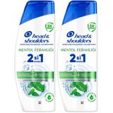Head & Shoulders Mentol Ferahlığı 2'si 1 Arada Kepeğe Karşı Etkili Şampuan 300ml 2li paket