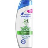 Head & Shoulders Mentol Ferahlığı 2'Si 1 Arada Şampuan 250 Ml (5'Li Paket)