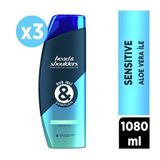Head & Shoulders Sensitive 3x360 ml Şampuan