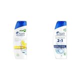 Head & Shoulders Seti | Limon Ferahlığı Yağlı Saçlar İçin Günlük Kullanım 330 ml Şampuan x1 + Klasik Bakım 2'si 1 Arada Şampuan 300ml x1