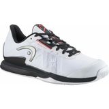 Head Sprint Pro 3.5 Toprak Kort Erkek Tenis Ayakkabı Beyaz - 44,5 - Beyaz - Gri