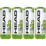 Head Tip 3'lü 9-10 Yaş Yeşil Çocuk Tenis Topu