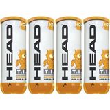 Head Tıp Orange 8-9 Yaş 4 Adet 3’lü Çocuk Tenis Topu - Turuncu
