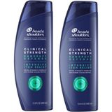 Head&Shoulders 400 ml x 2 Adet Clinical Strength Mentollü Şampuan Erkek Kullanıcılar İçin Etkili Koruma - 1