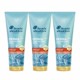 Head&Shoulders DermaXPRO Scalp & Hair Revitaliser Dökülme Karşıtı Saç ve Saç Derisi Bakım Kremi Kafein ve Seramid ile 220ml 3lü paket