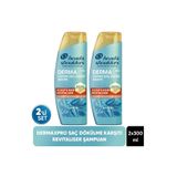Head&Shoulders DermaXPRO Scalp & Hair Revitaliser Dökülme ve Kepek Karşıtı Şampuan Kafein ve Seramid ile 300ml x 2