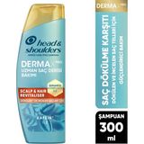 Head&Shoulders DermaXPRO Scalp & Hair Revitalizer Dökülme ve Kepek Karşıtı Şampuan Kafein ve Seramid ile 300ml