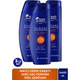 Head&Shoulders Head & Shoulders Clinical Strength 400 ml x 3 Adet Kepeğe Karşı Krem Şampuan Tüm Saç Tipleri İçin