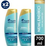 Head&Shoulders Head & Shoulders Dermaxpro Nemlendirici Kuru Saç Derisi İçin Kepek Karşıtı Şampuan 350 ml X2 Etkili Bakım
