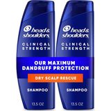 Head&Shoulders Head Shoulders Klinik Kepek Savunması + Kuru Saç Derisi Kurtarma Şampuanı 13 Oz Ikiz Paket