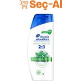 Head&Shoulders Head & Shoulders Şampuan Mentol Ferahlığı 2in1 625 ml 4 Adet
