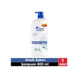 Head&shoulders Klasik Bakım Şampuan 800 Ml 2 Adet Tüm Saç Tipleri