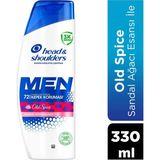 Head&Shoulders Men Old Spice Kepeğe Karşı Etkili Bitki Özlü Şampuan 330 ml Kepekli Saçlar İçin