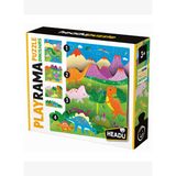 Headu Playrama Puzzle Dinosaurs (3-6 Yaş) Mu55300