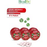 Healbe Şekersiz Şekerleme | 6 Adet, Çilek Aromalı, Vitamin ve Mineral Destekli - 13,5 gr