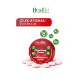 HealBe Şekersiz Şekerleme | Çilek Aromalı, Sukralozlu Vitamin ve Mineral Destekli