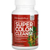 Health Plus Super Colon Cleanse Complex Organik Lactobacillus Acidophilus Psyllium Husk Papaya Fennel Seed Iron PRO Bağırsak temizliği