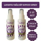 Healthsev 2 Adet Lavanta Yağlı Bit Kovucu Saç Bakım Spreyi 100 Ml