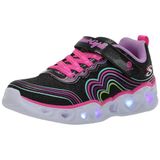 HEART LİGHTS - RETRO HEARTS Girls Gs Siyah Işıklı Spor Ayakkabı