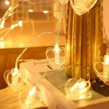 HEART PHOTO CLİP STRİNG LED LİGHT PİLLİ KALPLİ MANDAL LED IŞIK GÜN IŞIĞI LED IŞIK SEVGİLİLER GÜNÜNE ÖZEL