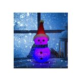Heartfelt Gifts Led Işıklı Kardan Adam Yılbaşı Ağacı Süsleri Renk Değiştiren Kardan Adam Led Light Colors