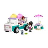 Heartlake City Dondurma Kamyonu 42644-4 Yaş ve Üzeri Kız ve Erkek Çocukları Için Mini Bebek Içeren Yaratıcı Oyuncak Yapım Seti, Doğum Günü Hediyesi (92 Parça) - standart