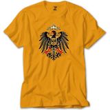 Hearts Of Iron 4 Imperial Coat Of Arms Of Germany Sarı Tişört Liyada - 2XL