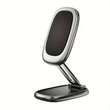 HEARTZ 360 DERECE DÖNEBİLEN ALAŞIMLI METAL KATLANABİLİR MIKNATISLI MAGNETİK MASAÜSTÜ VE ARAÇ İÇİ CAM VE GÖĞÜSE YAPIŞABİLEN KUTU İÇERİŞİNDEKİ METAL APARATLAR İLE BERABER TELEFON TUTUCUSU VE TELEFON STANDI 033