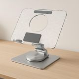HEARTZ 360 DERECE SONSUZ POZİSYONDA DÖNEBİLEN KATLANABİLİR METAL ALAŞIMLI YÜKSEKLİK VE AÇI AYARLI KAYDIRMAZ TELEFON VE TABLET STANDI (KRİSTAL TABLET STANDI 173)