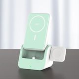 Heartz Kablosuz Magsafe Uyumlu Büyük Güç Kaynağı Şarj Seti 10000 Mah Stand Olabilir Tablet Saat Kulaklık Ma - Standart