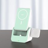 Heartz KABLOSUZ MagSafe Uyumlu BÜYÜK GÜÇ KAYNAĞI ŞARJ SETİ 10000 mah STAND OLABİLİR