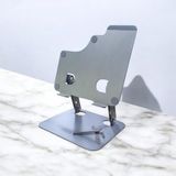 HEARTZ KATLANABİLİR METAL ALAŞIMLI YÜKSEKLİK VE AÇI AYARLI KAYDIRMAZ TABLET NOTEBOOK VE LAPTOP STANDI (LAPTOP NOTEBOOK VE TABLET STANDI SİYAH N6)