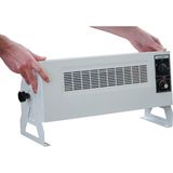 Heatbox 360 1000W - 2000W Krem Fanlı Isıtıcı
