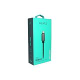 HEATZ ZC41 USB to Type-C Şarj ve Data Kablosu 3 Metre – 3A Hızlı Şarj 240 Mbps