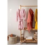 Heaven Home Bebek Pembe 4 Kat Müslin Çocuk Bornoz - 3 - 4 Yaş
